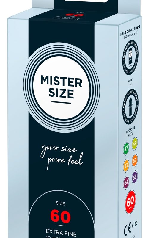 Mister Size vékony óvszer - 60mm (10db)
