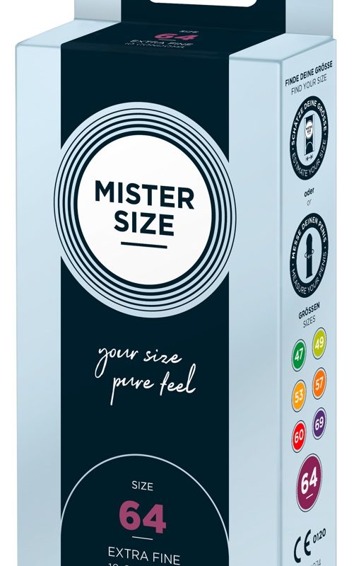 Mister Size vékony óvszer - 64mm (10db)