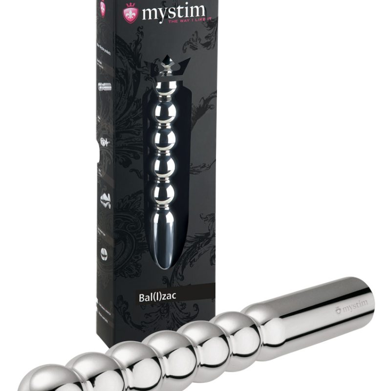 mystim Bal(l)zac - gömbös elektro dildó