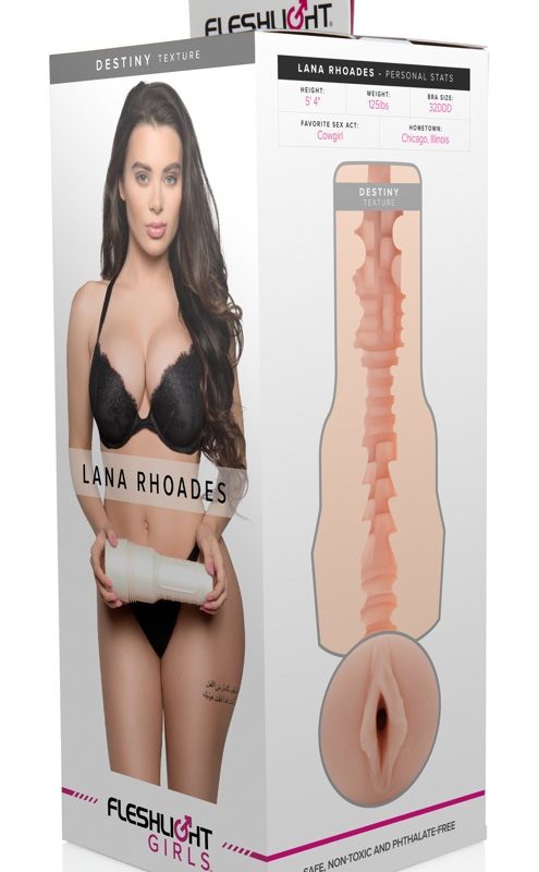 Fleshlight Lana Rhoades Destiny - élethű vagina (natúr)