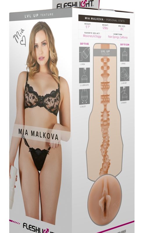 Fleshlight Mia Malkova LVL Up - élethű vagina (natúr)