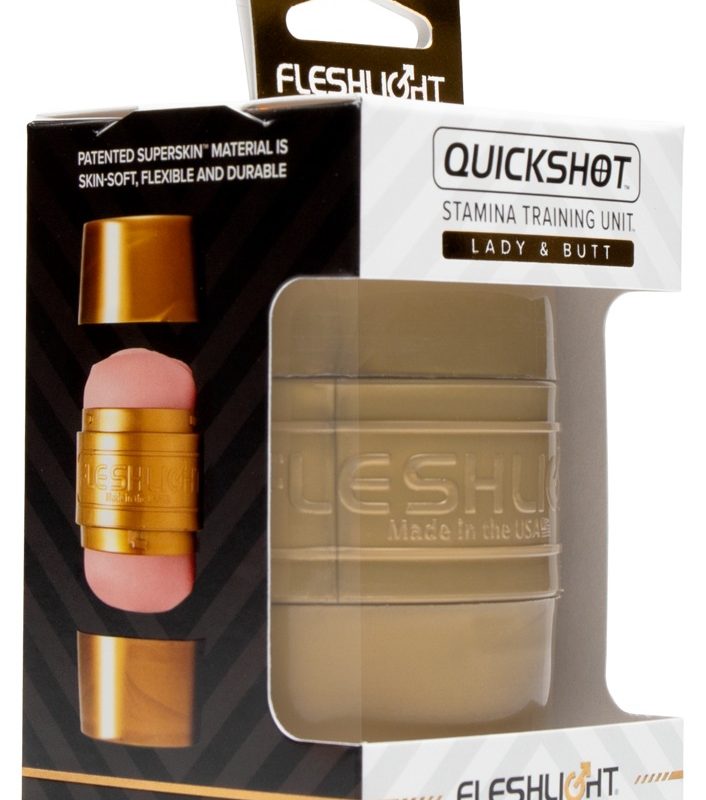 Fleshlight Quickshot Stamina Training Unit - műpunci és popsi (pink)