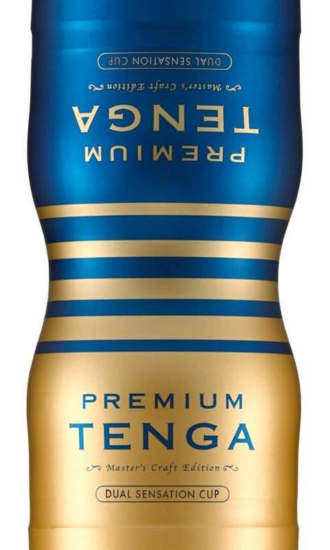 TENGA Premium Dual Sensation - eldobható maszturbátor