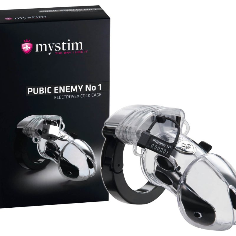 mystim Pubic Enemy No 1 - elektro péniszketrec