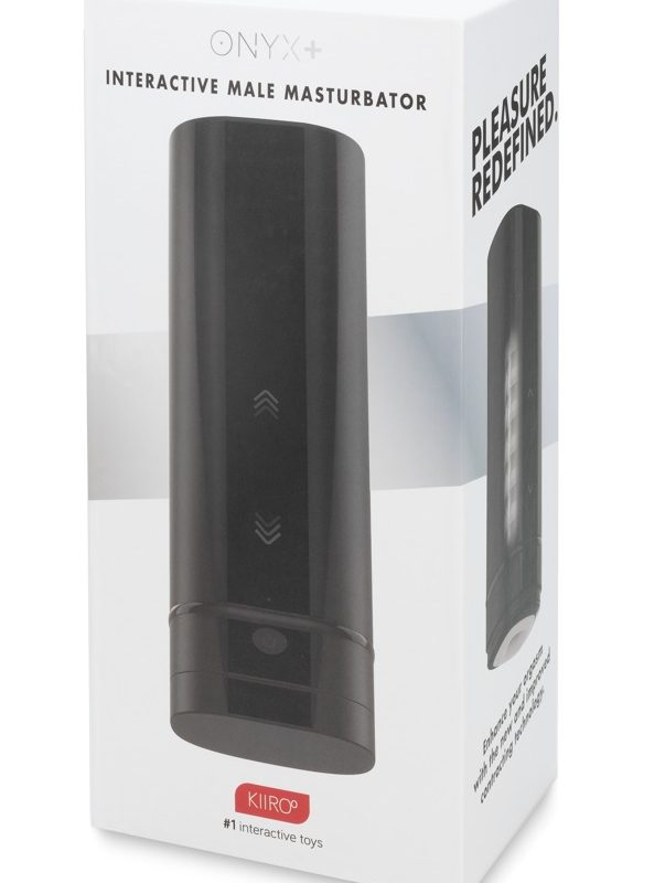 Kiiroo Onyx+ - interaktív maszturbátor (fekete)