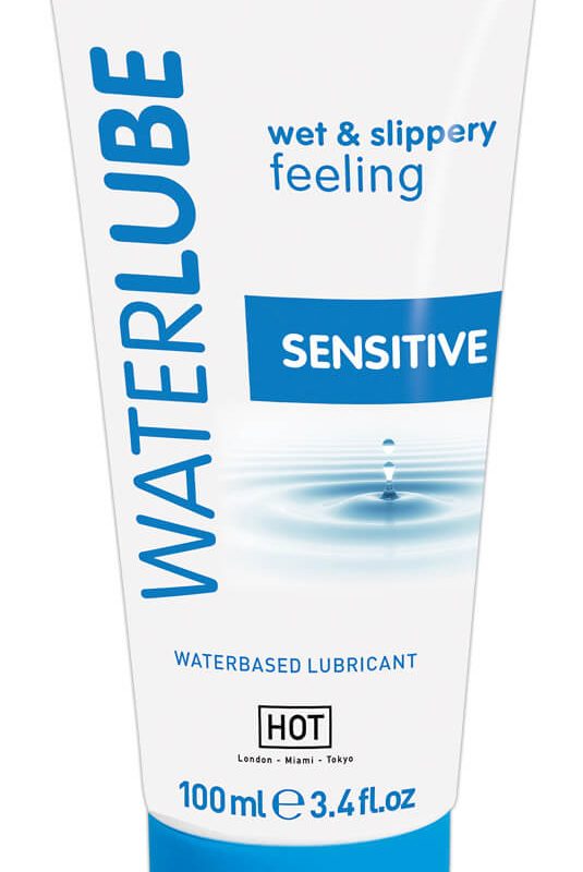 HOT WaterLube Sensitive - alpesi vízbázisú síkosító (100ml)