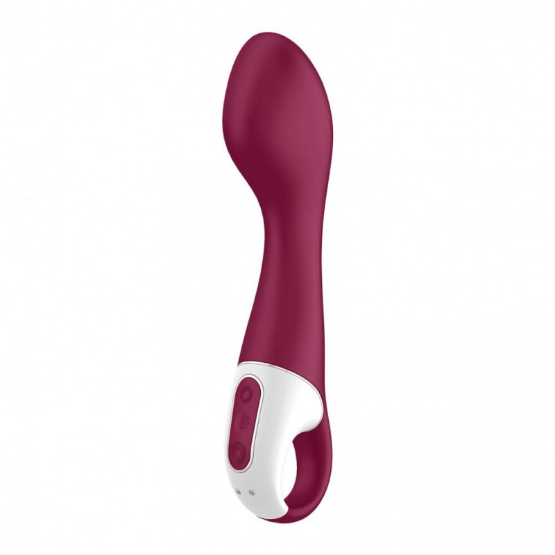 Satisfyer Hot Spot - akkus, melegítő G-pont vibrátor (piros)