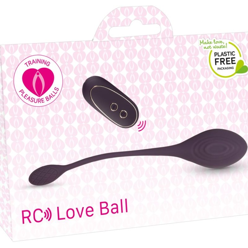 You2Toys RC Love Ball - akkus, rádiós vibrációs tojás (lila)