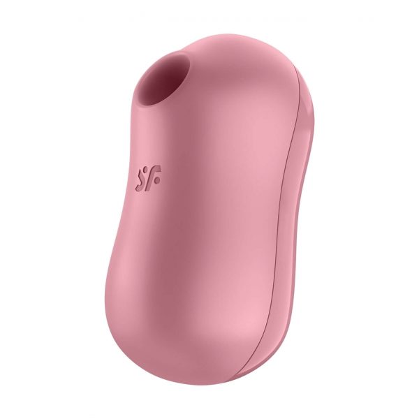 Satisfyer Cotton Candy - akkus léghullámos csiklóvibrátor (korall)