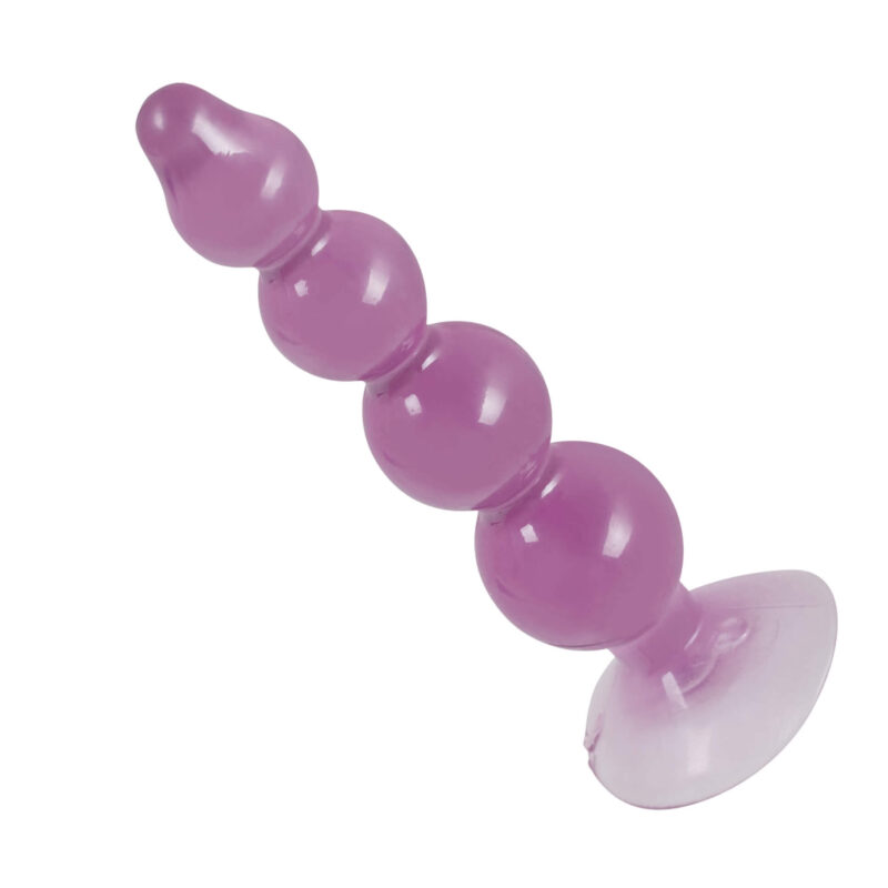 You2Toys - anal beads - tapadókorongos análbot (lila)