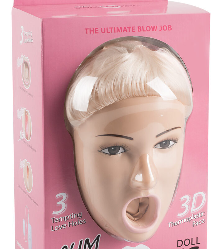Tessa - guminő, 3D arccal