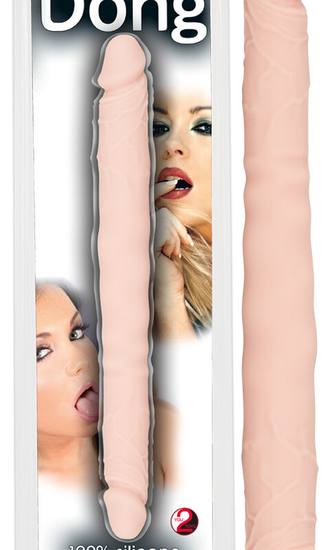 You2Toys - Double Dong - 100% szilikon dildó (natúr)