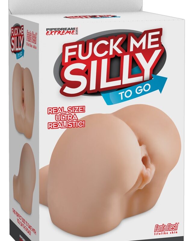 Fuck me Silly To Go - élethű műpopsi maszturbátor (natúr)