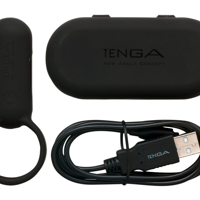 TENGA Smart Vibe vibrációs péniszgyűrű (fekete)