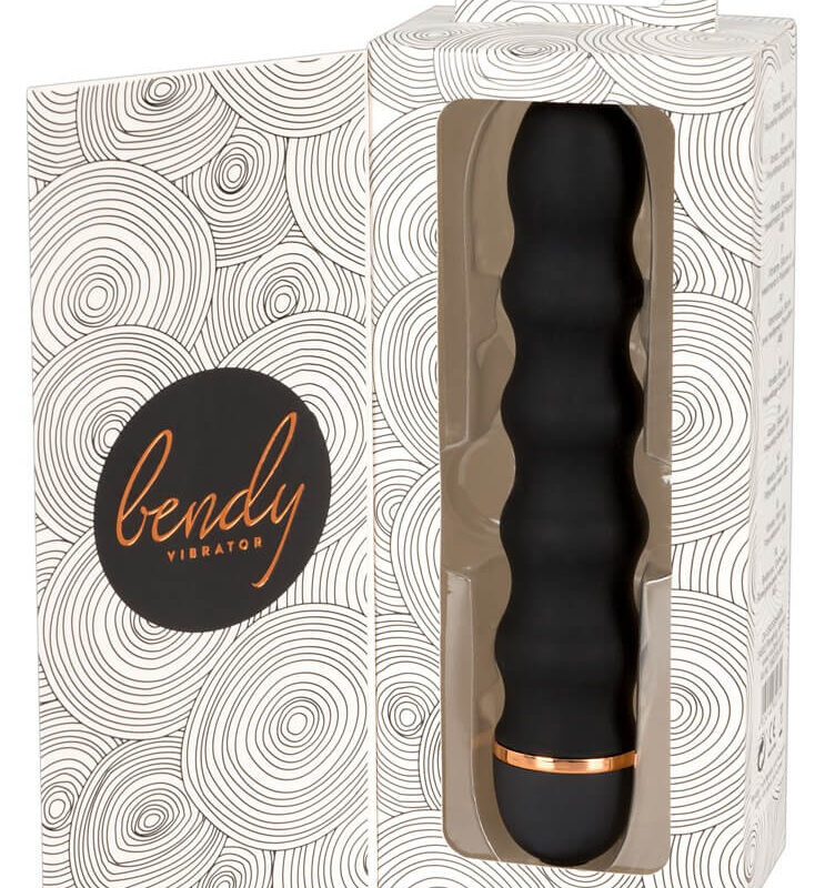 You2Toys - Bendy Wavy - hullámos vibrátor (fekete)