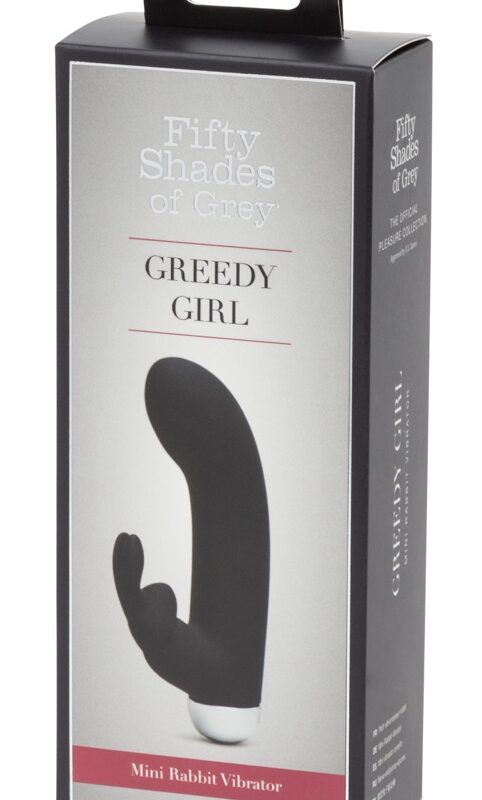 A szürke ötven árnyalata Greedy Girl - csiklókaros vibrátor (fekete)