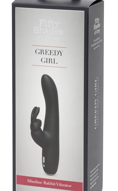 A szürke ötven árnyalata Greedy Girl - akkus vibrátor (fekete)