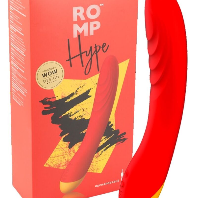 ROMP Hype - vízálló G-pont vibrátor (narancs)