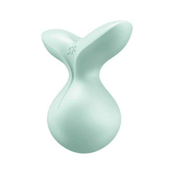 Satisfyer Viva la Vulva 3 - akkus, vízálló csiklóvibrátor (menta)