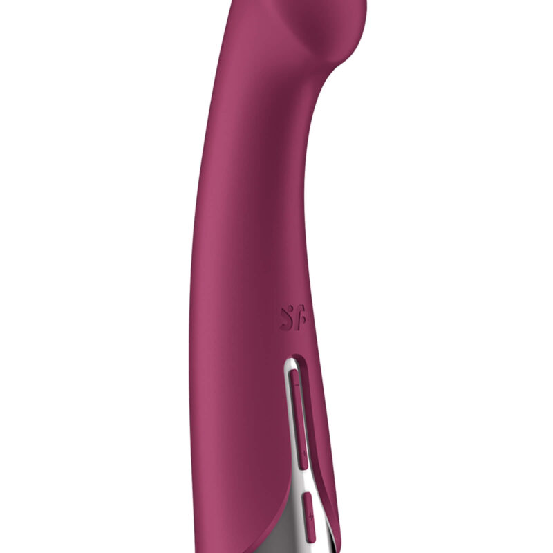 Satisfyer Spinning G-Spot 1 - forgó fejes G-pont vibrátor (piros)