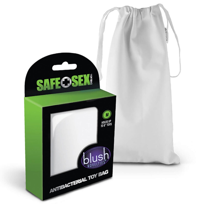 Safe Sex - antibakteriális szexjáték tároló táska (szürke)
