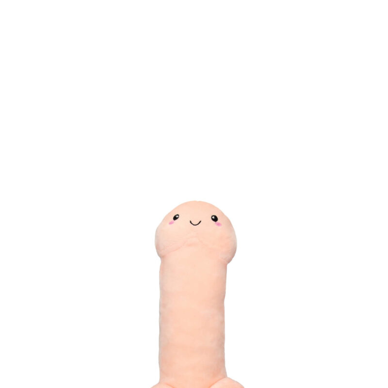 Ölelhető pénisz plüss - 30cm (natúr)