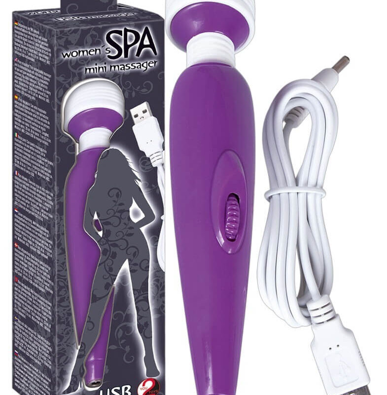 / You2Toys - SPA Wand - akkus, masszírozó vibrátor (lila)