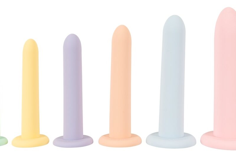 Six in a Row - dildó trainer szett - 6db (színes)